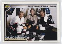 Wayne Gretzky, Keith Gretzky, Brent Gretzky
