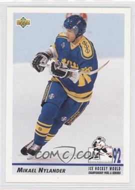 1992-93 Upper Deck - [Base] #378 - Michael Nylander