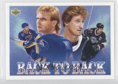 1992-93 Upper Deck - [Base] #423 - Brett Hull, Wayne Gretzky