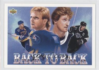 1992-93 Upper Deck - [Base] #423 - Brett Hull, Wayne Gretzky