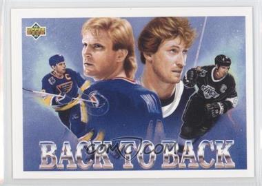 1992-93 Upper Deck - [Base] #423 - Brett Hull, Wayne Gretzky