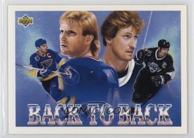 1992-93 Upper Deck - [Base] #423 - Brett Hull, Wayne Gretzky