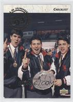 World Juniors Championships Checklist - Adrian Aucoin, Martin Lapointe, Tyler W…