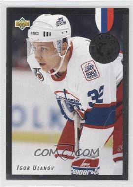 1992-93 Upper Deck - Euro Stars #E15 - Igor Ulanov