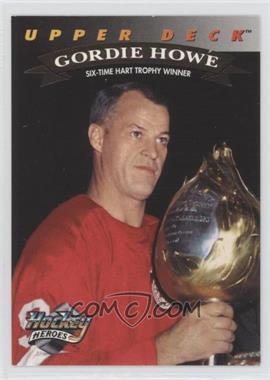 1992-93 Upper Deck - Hockey Heroes Gordie Howe #23 - Gordie Howe [EX to NM]