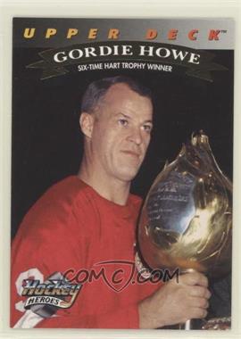 1992-93 Upper Deck - Hockey Heroes Gordie Howe #23 - Gordie Howe [EX to NM]