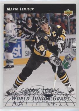 1992-93 Upper Deck - World Junior Grads #WG11 - Mario Lemieux