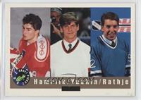 Roman Hamrlik, Alexei Yashin, Mike Rathje