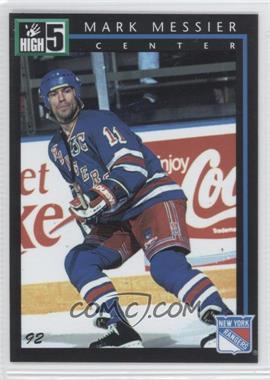 1992 High 5 Preview Samples - [Base] #P4 - Mark Messier