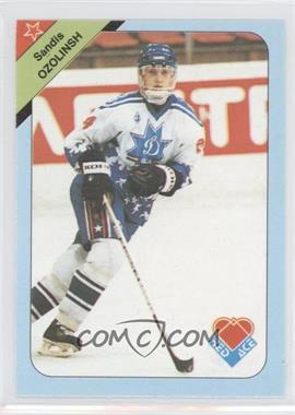 1992 Red Ace Russian Hockey Stars - [Base] #21 - Sandis Ozolinsh
