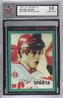 1992 Sparta Red Army - [Base] #_PABU - Pavel Bure [KSA 10 GEM MINT]