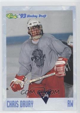 1993-94 Classic Draft - [Base] #101 - Chris Drury