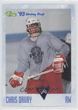 1993-94 Classic Draft - [Base] #101 - Chris Drury