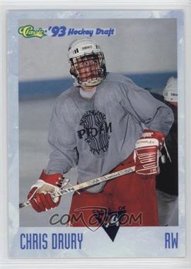 1993-94 Classic Draft - [Base] #101 - Chris Drury