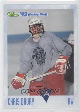 1993-94 Classic Draft - [Base] #101 - Chris Drury