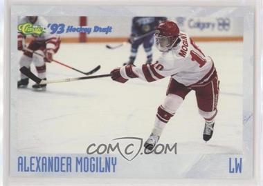 1993-94 Classic Draft - Crash Numbered #N7 - Alexander Mogilny /15000