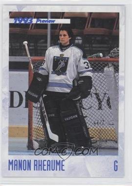 1993-94 Classic Draft - Hockey Preview #_MARH - Manon Rheaume /17500