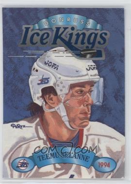 1993-94 Donruss - Ice Kings #10 - Teemu Selanne