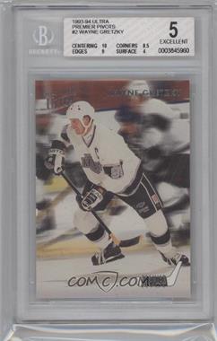 1993-94 Fleer Ultra - Premier Pivot #2 - Wayne Gretzky [BGS 5 EXCELLENT]