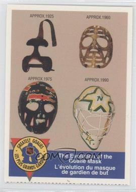 1993-94 High Liner Greatest Goalies - [Base] #14 - The Evolution of the Goalie Mask