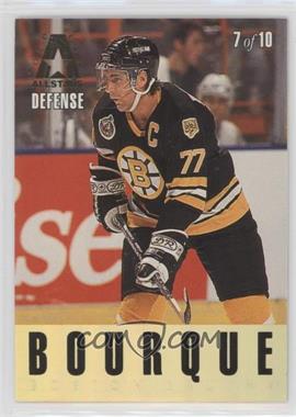 1993-94 Leaf - Gold Leaf All-Stars #7 - Ray Bourque, Paul Coffey