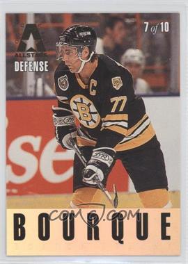 1993-94 Leaf - Gold Leaf All-Stars #7 - Ray Bourque, Paul Coffey