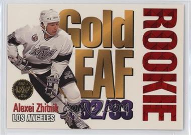 1993-94 Leaf - Gold Leaf Rookie #8 - Alexei Zhitnik