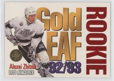 1993-94 Leaf - Gold Leaf Rookie #8 - Alexei Zhitnik
