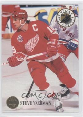 1993-94 Leaf - Hat Trick Artists #10 - Steve Yzerman