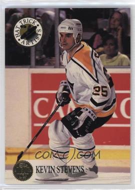 1993-94 Leaf - Hat Trick Artists #9 - Kevin Stevens