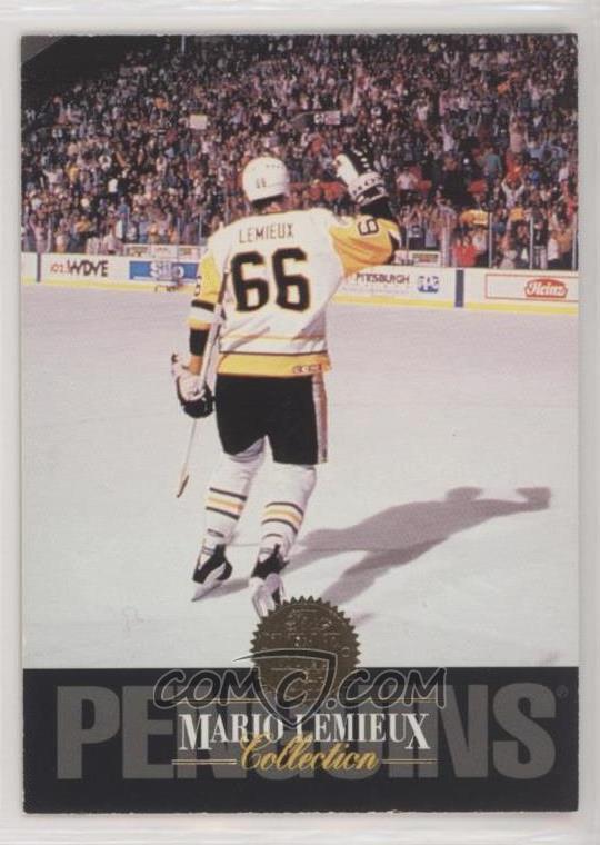 1993 94 Leaf Mario Lemieux Collection 10 Mario Lemieux 1993 94 Leaf Mario Lemieux Collection 10 Mario Lemieux