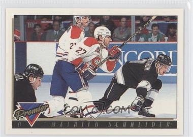 1993-94 O-Pee-Chee Premier - [Base] - Gold #163 - Mathieu Schneider