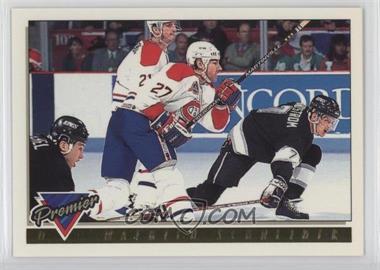 1993-94 O-Pee-Chee Premier - [Base] - Gold #163 - Mathieu Schneider