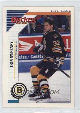 1993-94 Panini Album Stickers - [Base] #11 - Don Sweeney