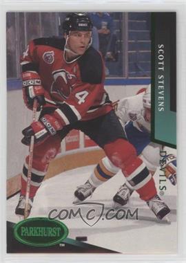 1993-94 Parkhurst - [Base] - Emerald Ice #114 - Scott Stevens