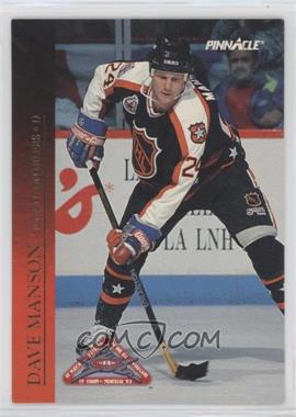 1993-94 Pinnacle - All-Stars #38 - Dave Manson