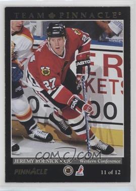 1993-94 Pinnacle - Team Pinnacle - Canadian #11 - Jeremy Roenick, Eric Lindros