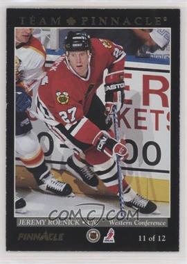 1993-94 Pinnacle - Team Pinnacle - Canadian #11 - Jeremy Roenick, Eric Lindros