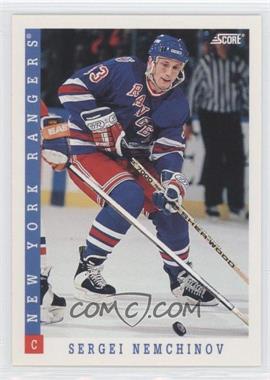 1993-94 Score - [Base] - American #218 - Sergei Nemchinov