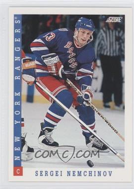 1993-94 Score - [Base] - American #218 - Sergei Nemchinov