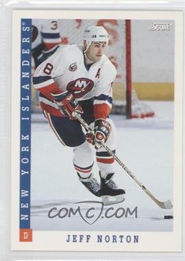 1993-94 Score - [Base] - American #69 - Jeff Norton