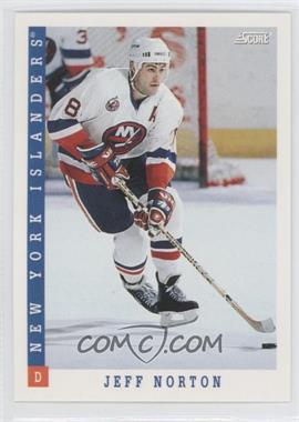 1993-94 Score - [Base] - American #69 - Jeff Norton