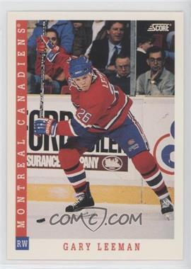 1993-94 Score - [Base] - Canadian #147 - Gary Leeman