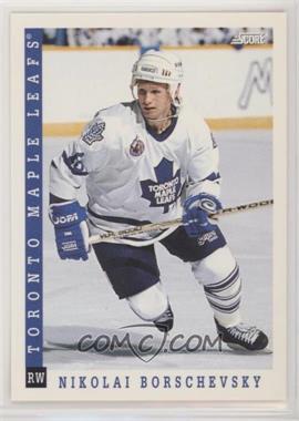 1993-94 Score - [Base] - Canadian #41 - Nikolai Borschevsky
