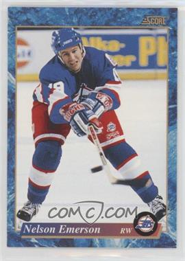 1993-94 Score - [Base] - Canadian #506 - Nelson Emerson
