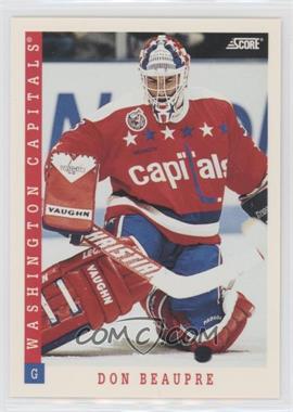 1993-94 Score - [Base] - Canadian #58 - Don Beaupre