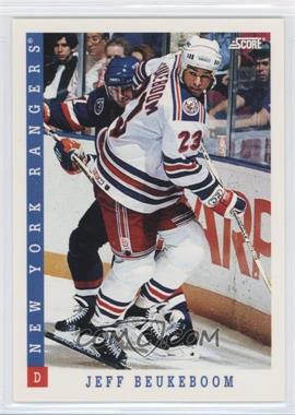 1993-94 Score - [Base] - Canadian #94 - Jeff Beukeboom