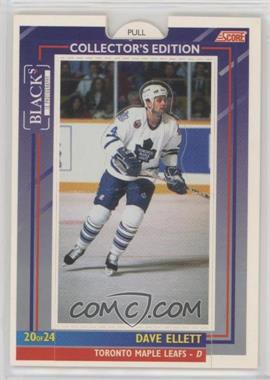 1993-94 Score /Black's Toronto Maple Leafs - [Base] #20 - Dave Ellett