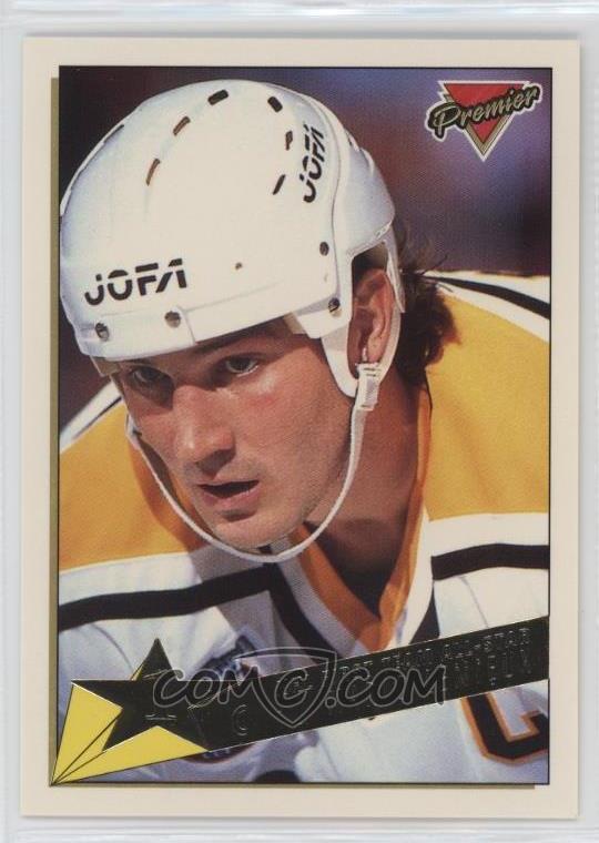 Mario Lemieux 1993 Topps Premier Black Gold #9 Pittsburgh Penguins