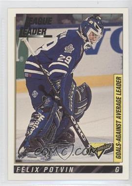 1993-94 Topps Premier - [Base] #111 - Felix Potvin